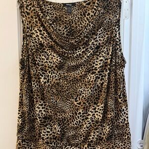 Chico's Leopard Print Tank Top